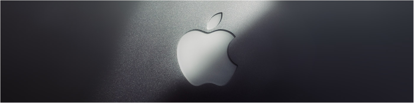 Der Apfel von Apple - jeder kennt dieses Logo!